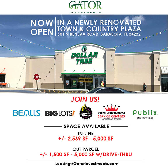 Dollar Tree Now Open in A Newly Renovated Town & Country Plaza