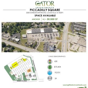 Anchor Space For Lease in Louisville, KY