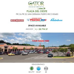 Retail Space For Lease in Puerto Rico