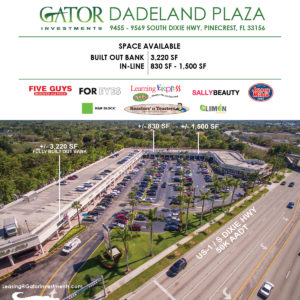 Retail Space For Lease in Pinecrest, FL