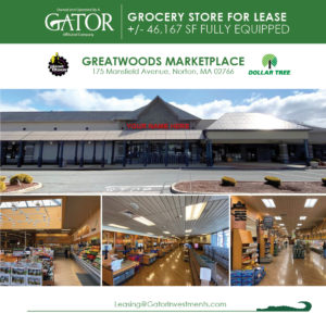 Fully Equipped Grocery Store For Lease in Norton, MA