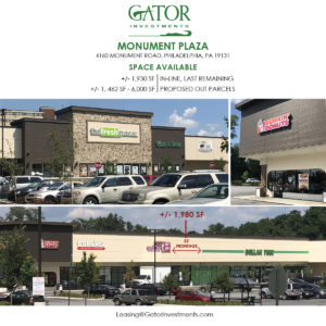 Retail Space For Lease in Philadelphia, PA