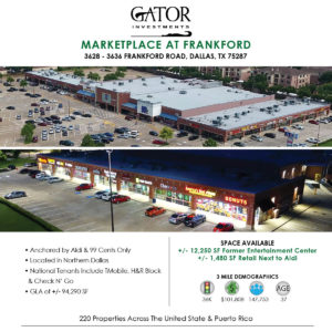 Retail Space For Lease in Dallas, TX