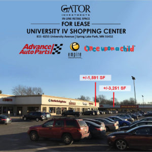 Retail Space For Lease in Spring Lake Park, MN