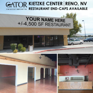 Restaurant Space For Lease in Reno, NV