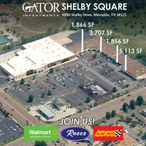 Retail space for lease in Memphis, TN
