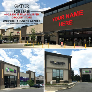 Anchor Space For Lease in Gainesville, FL