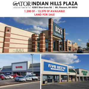 Retail space for lease in Mt. Pleasant, MI