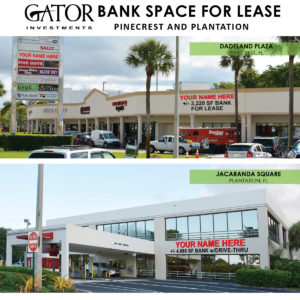 Bank Space For Lease