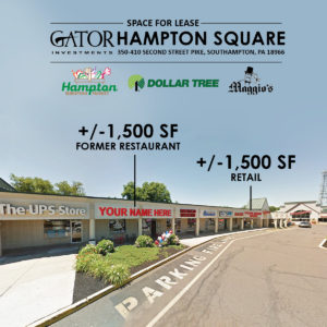 Retail Space For Lease in Southampton, PA