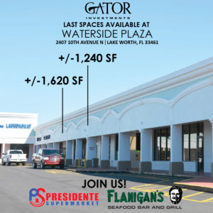 Retail Space For Lease in Lake Worth, FL