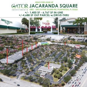 Retail Space for lease in Plantation, FL