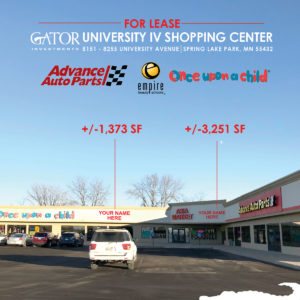 Retail Space For Lease in Spring Lake Park, MN