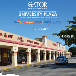 Retail Space For Lease in Sunrise, FL