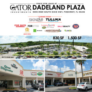 Retail space For Lease in Pinecrest, FL