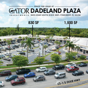 Retail Space For Lease in Pinecrest, FL