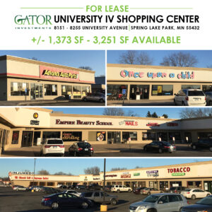 Retail space for lease in Gator Investments owned University IV Shopping Center in Westfield, NJ