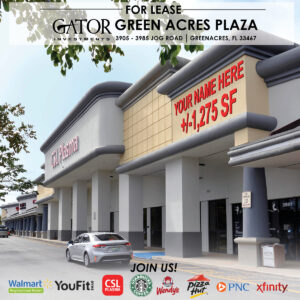 Retail space for lease in Greenacres, FL