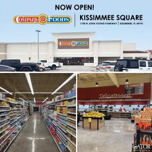 Compare Foods Now Open at Gator Investments owned Kissimmee Square in Kissimmee, FL